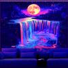 Tapestry Aohmpt Dark Night Landscape Hot