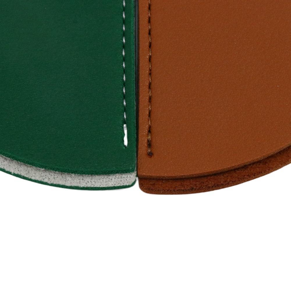 Elegant Student PU Leather Handcrafted Corner Page Marker Bookmarks Teacher Gift Reading Marker