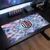 Alfombrilla de Ratón Grande Estampada AC Milan, Alfombrilla de Escritorio Suave de Goma Antideslizante para Decoración de Oficina, Portátil y Ordenador