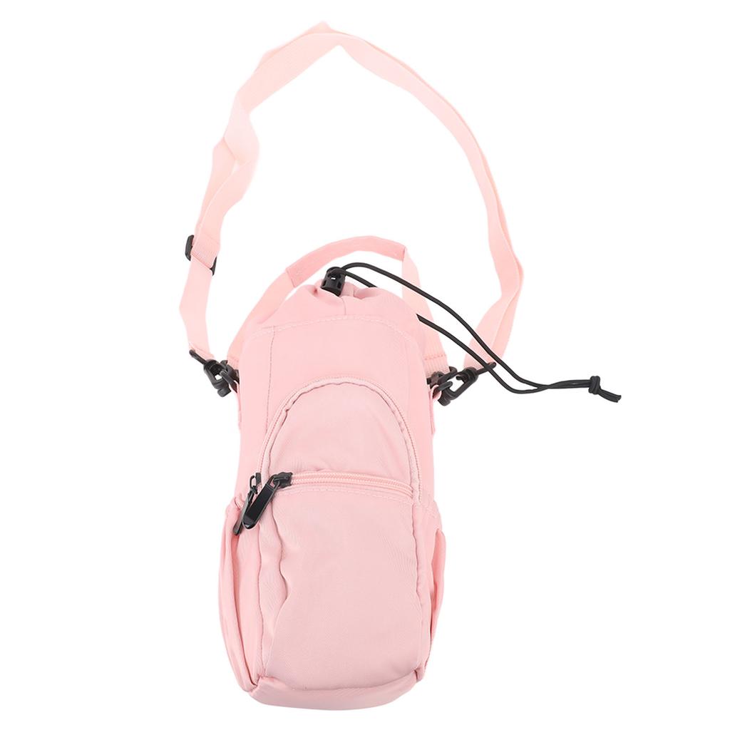 Insulated Water Bottle Carrier Adjustable Shoulder Strap 32oz 40oz Bottle Sling Bag with Padded Handle Strap for