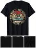 Mens Legend Dave Pattern Tshirt 100 Cotton Retro 70s80s Style Band Tshirt with Bold Letters and Notes