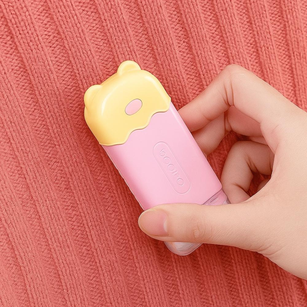 2PCS Plastic Little Bear Soap Box Pink Soap Storage Dish Multi Functional Soap Case  Kitchen