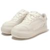 Puma Mayu Hybrid Lea Comfortable Versatile Low-Top Casual Shoes Women sneaker Off-White 400490-01