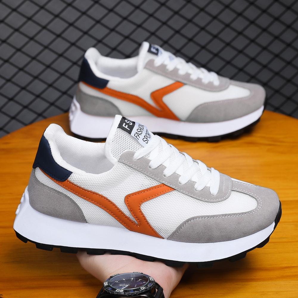 Trendy Shoes Couple Dad Shoes Breathable Summer Color Matching Trendy Casual Shoes Trendy Low Top Sneaker