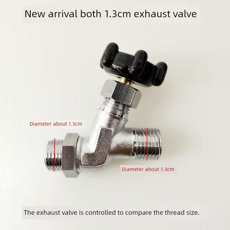 Boiler Iron Fine Thread Exhaust Valve Industrial Full-Steam Iron Accessories Tee Outlet Return Water Switch Drain Valve