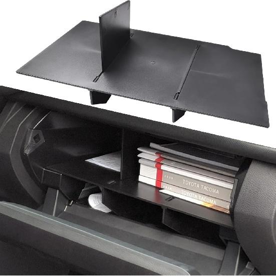 EDBETOS Glove Box Organizer Compatible with Toyota Tacoma 2016-2020 2021 2022 2023 - Tacoma Insert Accessories