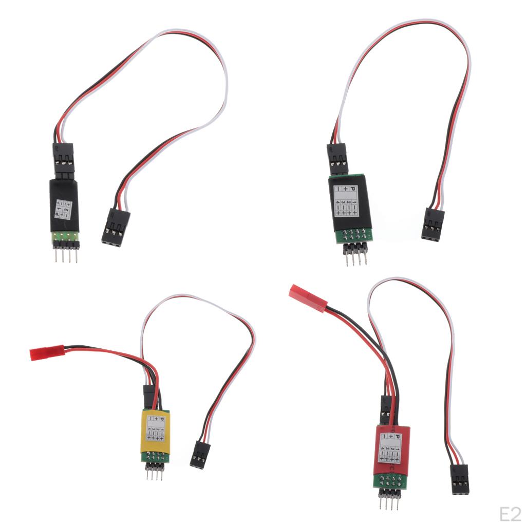 3 Channel Control Receiver Cable for RC Car Model