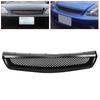Griglia cofano anteriore Griglia per EK Stile JDM Type R Adatta per Honda Civic 1999 ‑ 2000
