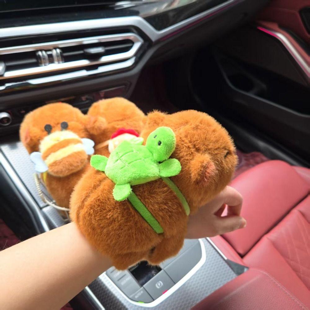 Stoffpuppen Wasserschwein Klatscharmbänder Cartoon Umarmungen Klatschspielzeug Niedliches Tier Klatschring Kindergeschenk