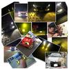 2PCS LED Car Lights H8 H9 H11 H7 HB3 HB4 9005 9006 H27 880 881 H3 H1 LED Headlight Bulb Dual Color Car Fog Lamp