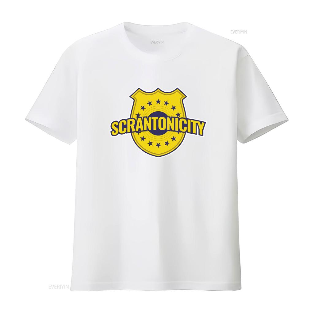 Scrantonicity T Shirt Drummer Vintage Stretched Graphic Breathable Comfortable Fashion Streetwear Homme Unisex