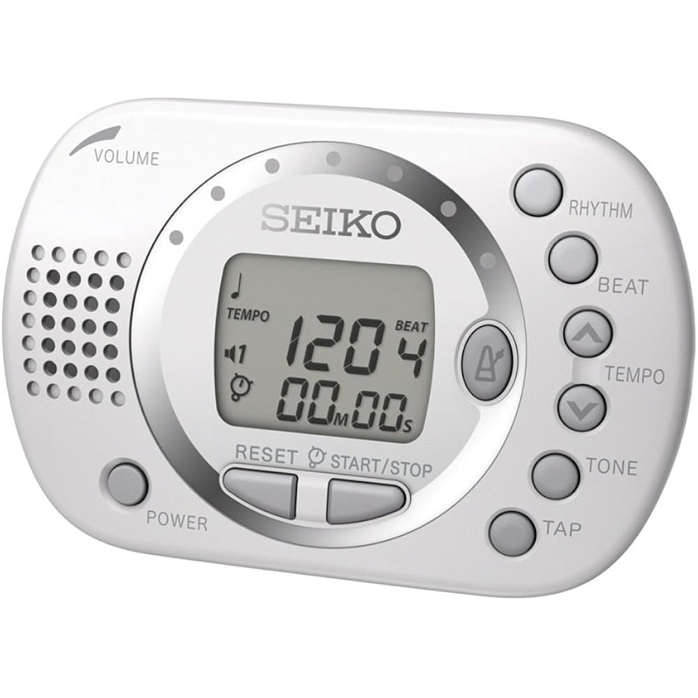 SEIKO Seiko DM110W Digital Metronome White