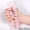 Gel Nail Sticker Waterproof Leopard Print Bronzing Free Baking Lamp Gel Nail Sticker Full Sticker UV Free