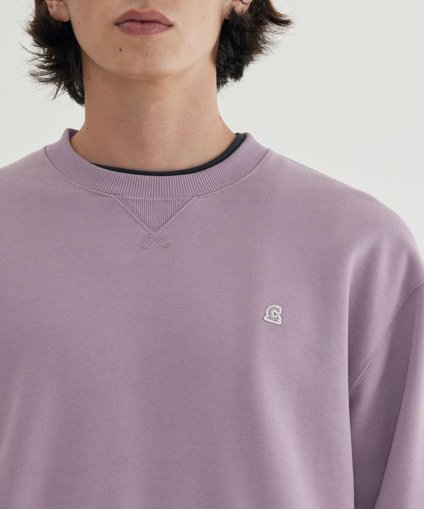 COVERNAT Signature Symbol Sweatshirt Light Purple