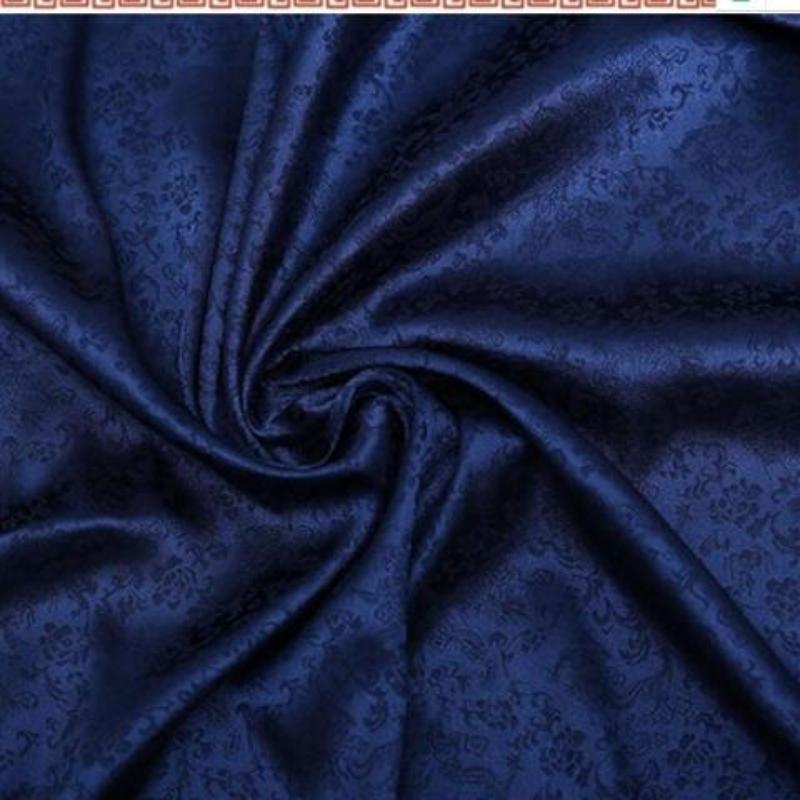 Wide 110cm Antique-style Jacquard Silk Fabric Weave Brocade and Dragon Pattern Fabric Super Soft Training Suits Hanfu Tang Suits
