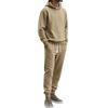 Men's 2 Piece Outfits Knit Jacquard Pullover Sweatshirt Tracksuit & Joggers Sweatpants Sweatsuit Sets with Pockets