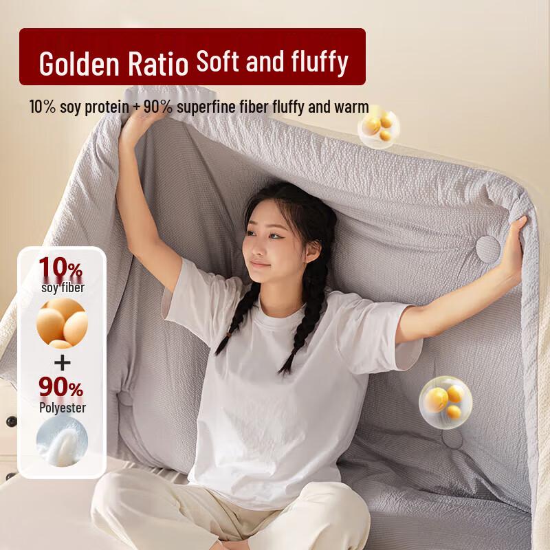 Nanjiren Class A Antibacterial Soybean Fiber Quilt