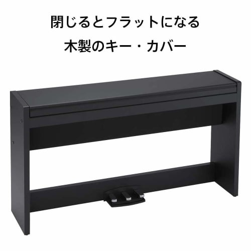 KORG LP-380U Digital Piano, 88 Keys, Made In Japan, Warm Wood Construction, Includes Genuine Headphones and Pedal, Black (LP-380-BK U)