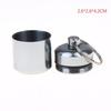 Aluminum Alloy Pill Case Keychain Portable Waterproof Mini Storage Container For Pills Earplugs And Small Items