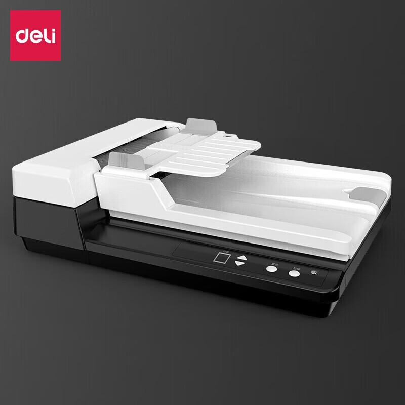 Deli DS321P A4 Color Flatbed & ADF Scanner CN Plug (adapter Included)