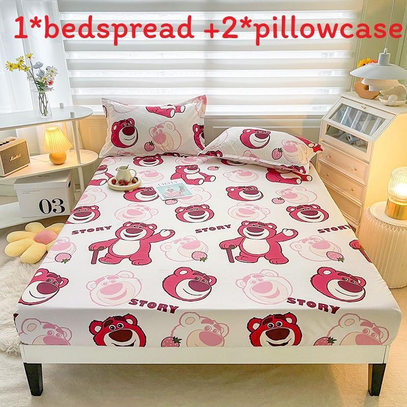 Toy Mouse Stitch Story Pattern Printing Bedspread Set Protective Cover
