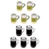 5 Pieces Dollhouse Drink Cup Drinks Ornament, Christmas Gifts, Pretend Play Toys Doll