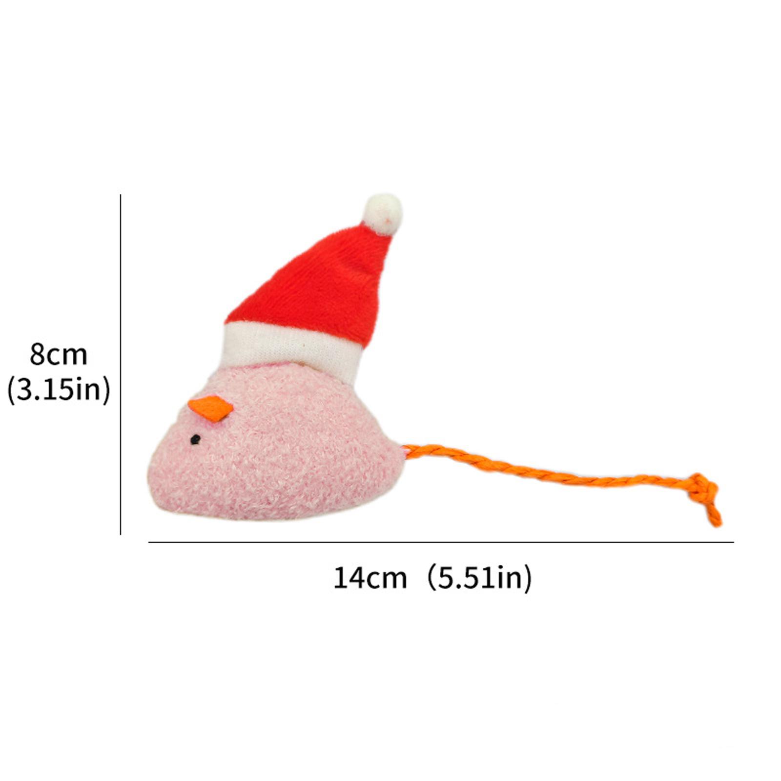 

Push Chew Toy Biting Resistant Toy Teeth Cleaning Cute Interactive Toy Supplies One Size