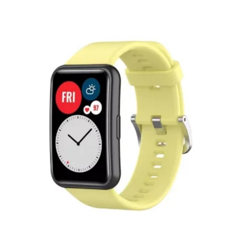 Sport band for Huawei Watch Fit TIA-B09 strap Replacement Silicone Bracelet Smart Accessorie for huawei watch fit band with tool