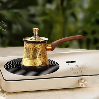 Coffee Pot Chocolate Butter Milk Cup Stainless Steel Boiler for Camping Kitchen