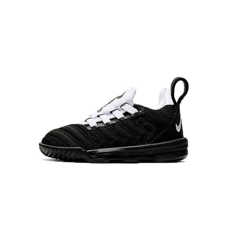 

Детские кроссовки Nike LeBron 16 TD Four Horsemen черные бело-черные CK3945-001