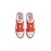 Nike  Dunk Low Orange University Gold Women Sneakers White DQ4690-800