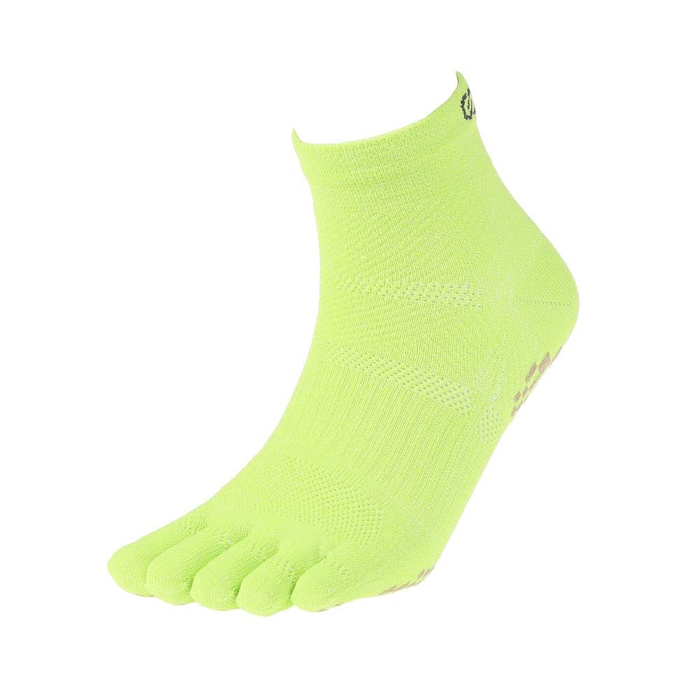Okamoto CROSSPRO Running Washi Paper with Arch and for Track and Fluorescent Sizes Cm 1 Pair Socks, Support, Five-Toe Design, Non-Slip, Breathable,