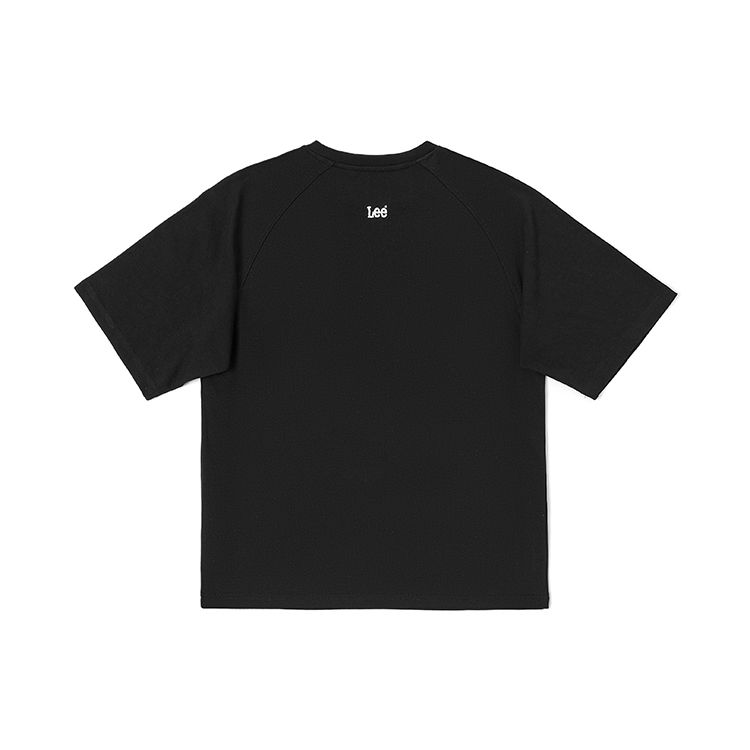 Round Neck Raglan Sleeve Short Sleeve T-Shirt Men tops Black LUT0050326VJ00FK11000