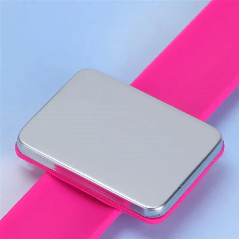 7 Colors Sewing Pincushion Wrist Hand Magnetic Needle Pad Safety Pin Cushion Storage Apparel Pin Holder Sewing Supplies