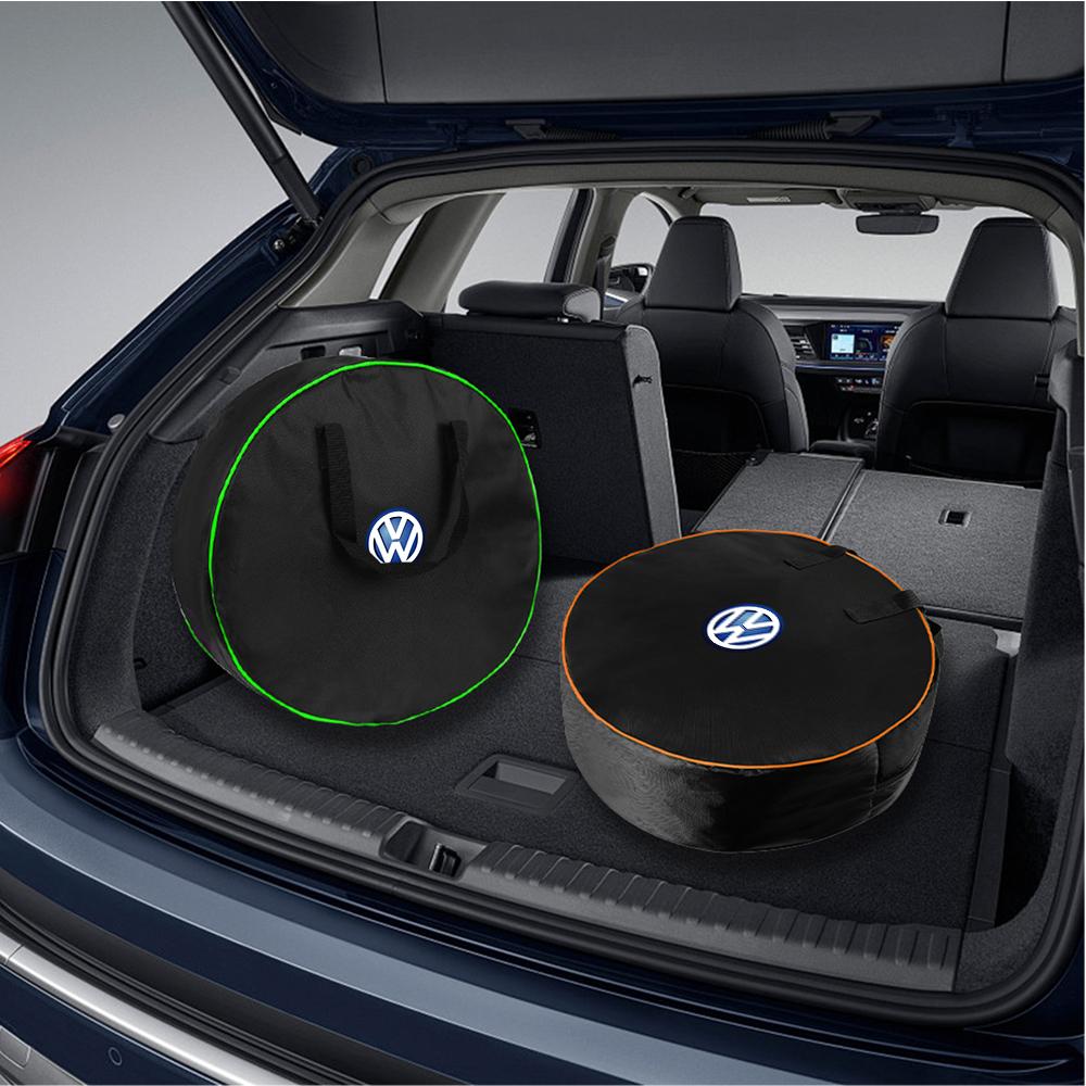 VW EV Car Charging Cable Storage Box Charger Cable Carry Bag For Volkswagen GTI Golf Polo 6 7 Passat VW CC Tiguan T-ROC Jetta Taigo AXZ1