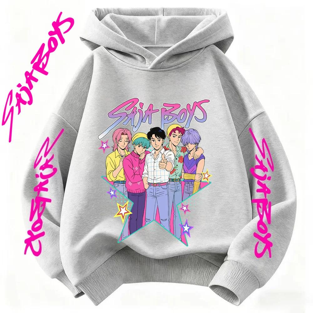 Children's KPop Demon Hunters Sweatshirt 3-14Y Saja Boys