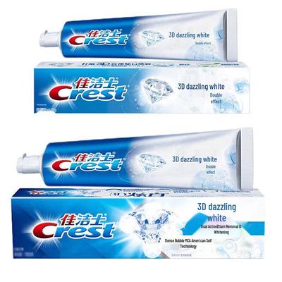 Crest 3D White Dual Effect Toothpaste Bundle
