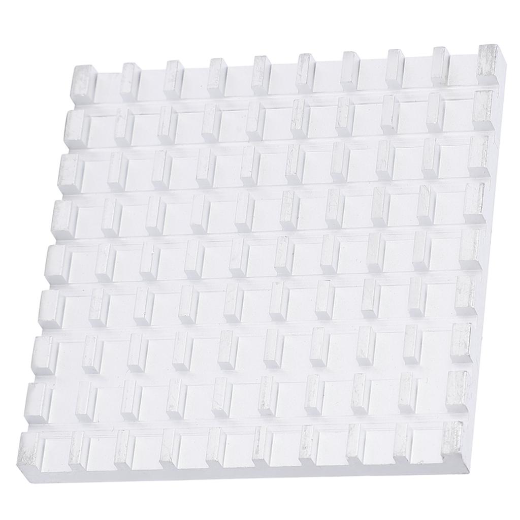 48x5x48mm Aluminum Heatsink for CPU Router Amplifier, with Slot, Fine-Toothed Cooling Fin for Heat Dissipation of Computer Chips
