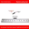 Micro Precision Extension Tension Spring Set with Hooks, 0.4mm Wire Diameter, 3-5mm Outer Diameter