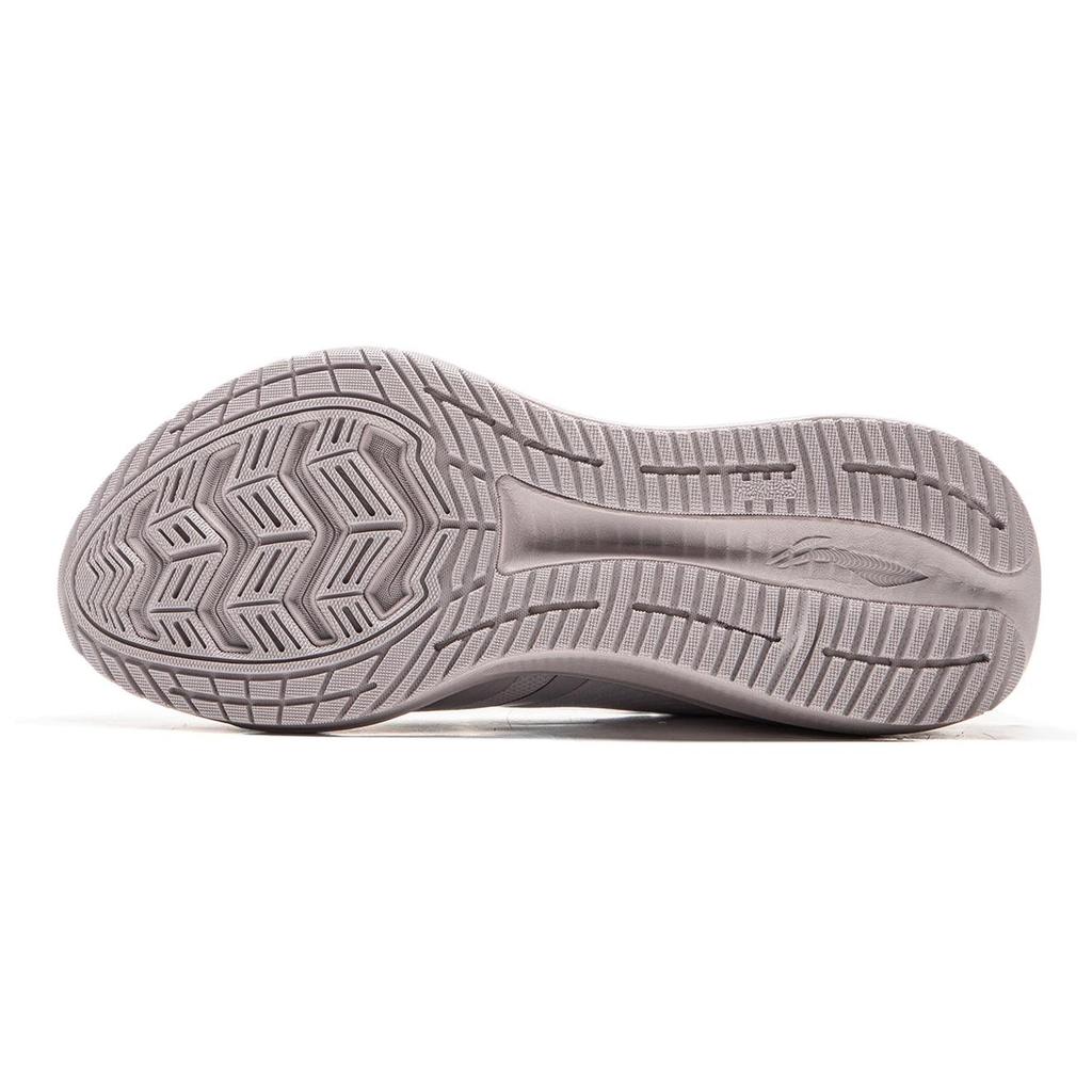 New LINING Wuyue 2.0 Protective Edition Running Shoes Women's Low Top Smoky Purple Gray/Brocade Purple ARSU076-3