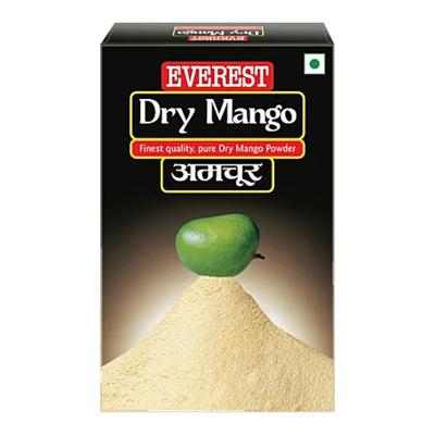 EVEREST Suszone Mango w Proszku 50 g Kwaśny Amchur do Curry Marynat Przekąsek Odważny Wzmacniacz Smaku do Globalnej Kuchni Domowej