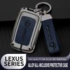 Interior Stickers Leather Car Metal Key Case Cover For Lexus CT200H GX400 GX460 IS250 IS300C RX270 ES240 ES350 LS460 GS300 450hKT6 
