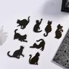 8 Cavity Cats Pendant Mold Multifuntional DIY Cats Pendant Mold Sturdy and Reusable Silicone Jewelry Accessory Molds