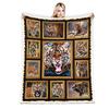 Tiger print blanket sofa nap blanket sheet bedspread blanket direct supply