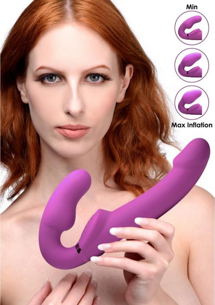 Evoke XR Brands Strapless Strap-On with Remote Control