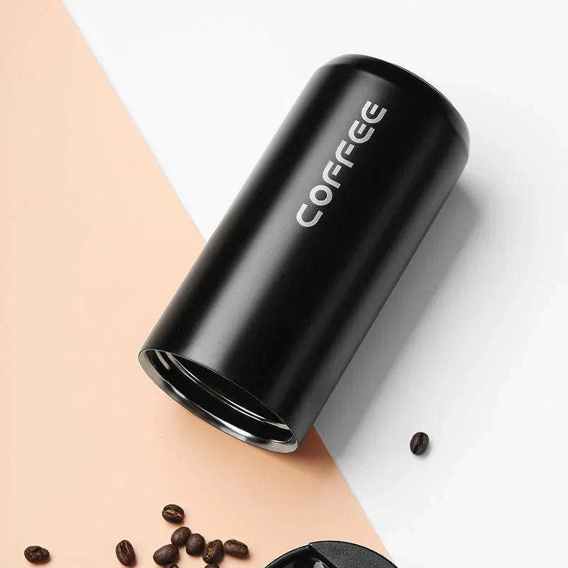 400ML Stainless Steel Thermos Cup Coffee Mug with Lid Portable Water Cup Cafe Drink Ware Insulated Multicolor Water Bottle