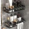 Bathroom Organizer Rack Punch-free Wall Mounted Triangle Storage Rack Corner Shelf Wall Soap Holder