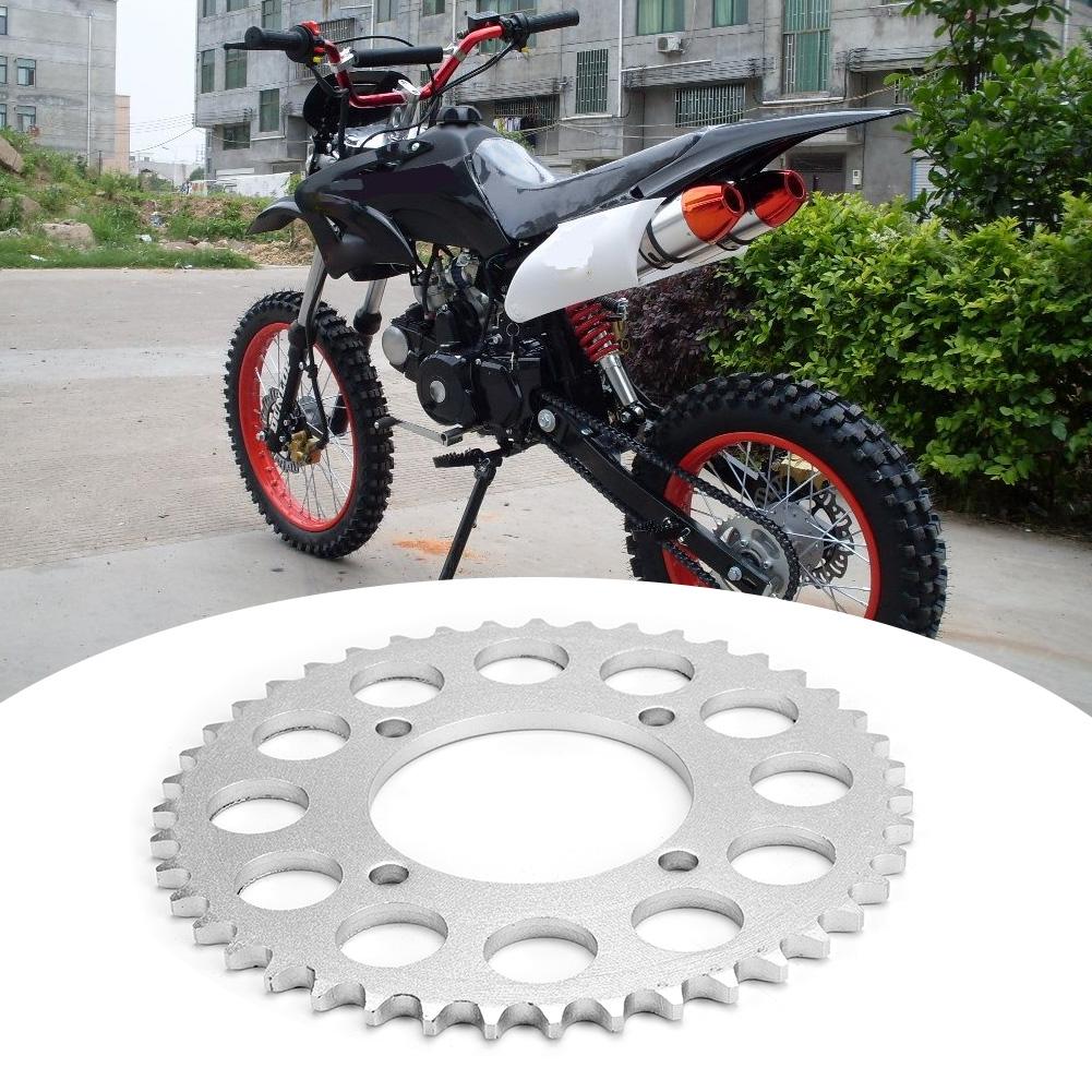 420 Chain 43 Tooth Rear Sprocket for 125cc 140cc 150cc 160cc Motorcycle Dirt Bike