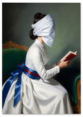 Poster Modern Paintings Portrait Paintings