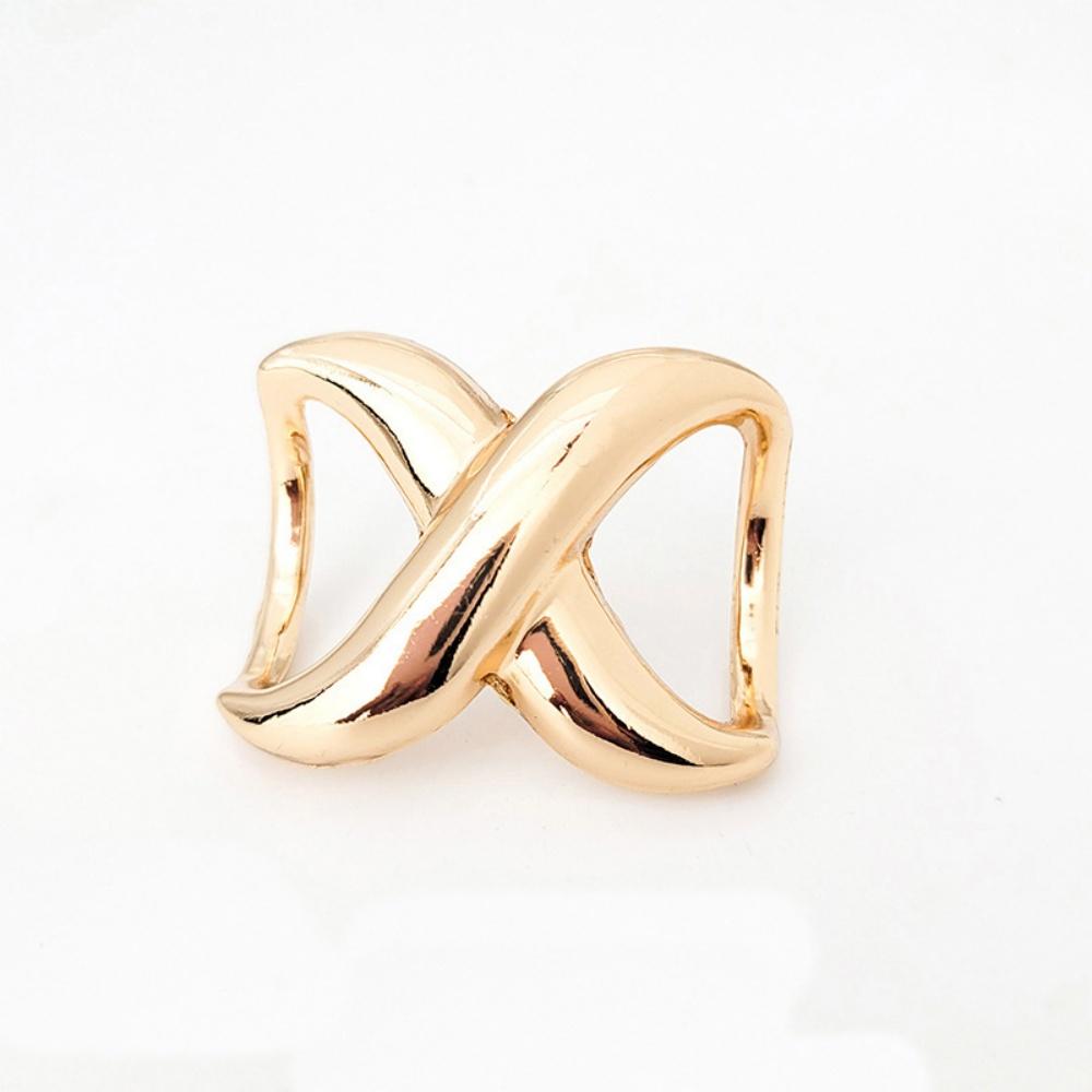 

Metal Crystal Silk Scarves Buckle Ring Female Clothes Corner Brooch Pins Square Headscarf Shawl Hijab Ring Clip For Women Girls